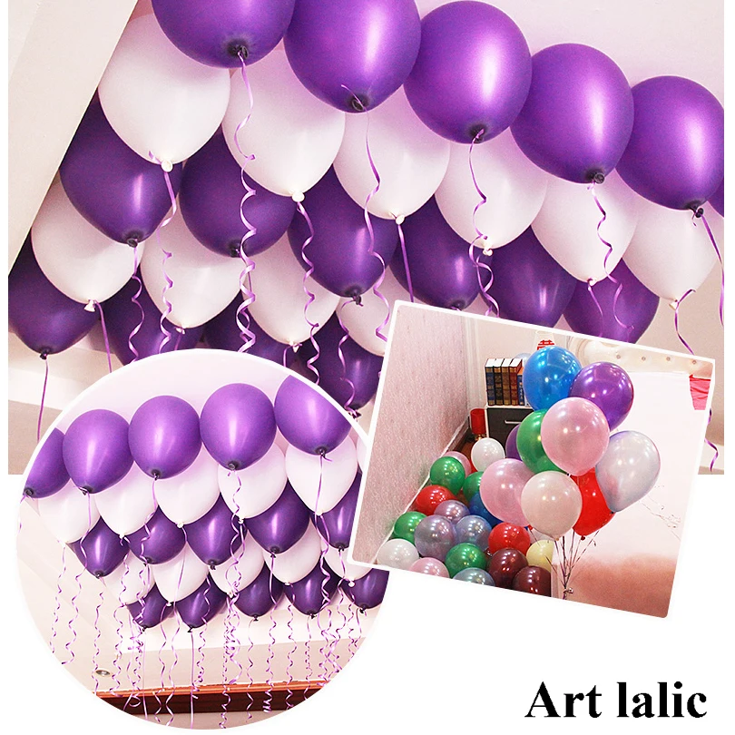 100pc/Lot 10 Inch 1.2g Pearl Plain Latex Balloon Home Party Wedding Birthday Engagement Decoration Balloons
100pc/Lot 10 Inch 1.2g Pearl Plain Latex Balloon Home Party Wedding Birthday Engagement Decoration Balloons