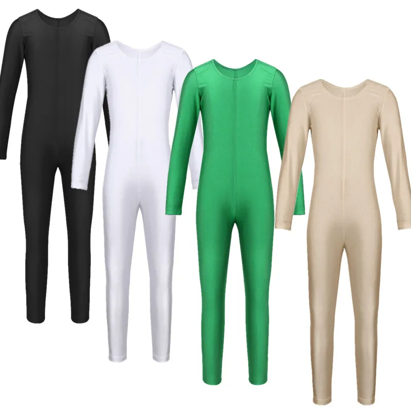 Kids Long Sleeve Leotards Gymnastics Leotard Children Dance Jumpsuit Stretchy Dancewear Round Neck Unitard Bodysuit for Girls
Kids Long Sleeve Leotards Gymnastics Leotard Children Dance Jumpsuit Stretchy Dancewear Round Neck Unitard Bodysuit for Girls