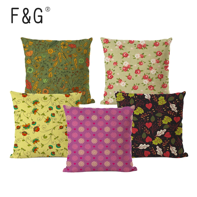Plant Printed Cushion Cover Home Decoration Cotton Linen Office Waist Pillow Car Sofa Pillow Cover
Plant Printed Cushion Cover Home Decoration Cotton Linen Office Waist Pillow Car Sofa Pillow Cover