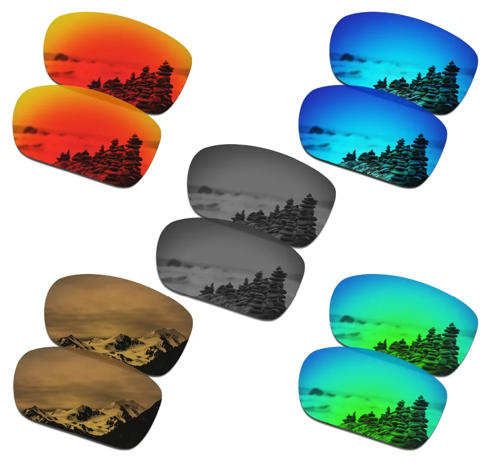 SmartVLT 5 Pairs Polarized Sunglasses Replacement Lenses for Oakley Turbine - 5 Colors
SmartVLT 5 Pairs Polarized Sunglasses Replacement Lenses for Oakley Turbine - 5 Colors
