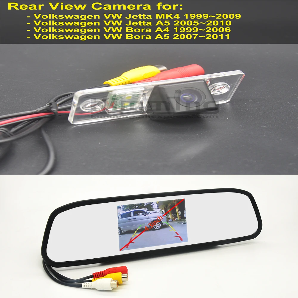Car Rear View Camera for Volkswagen VW Jetta MK4 A5 Bora A4 A5 1999~ 2005 2006 2007 2008 2009 2010 2011 Rear Mirror kit Display
Car Rear View Camera for Volkswagen VW Jetta MK4 A5 Bora A4 A5 1999~ 2005 2006 2007 2008 2009 2010 2011 Rear Mirror kit Display