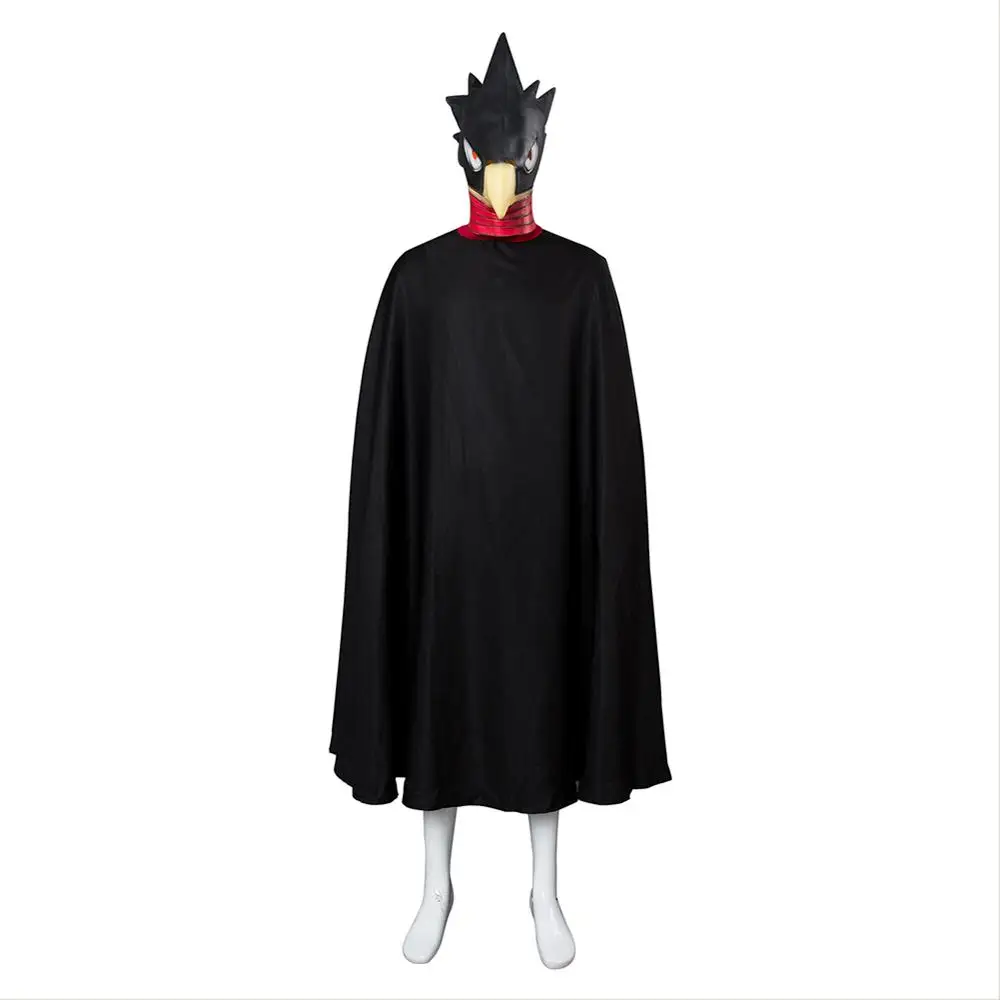 Anime My Hero Academia Boku No Hero Academia Tokoyami Fumikage Cosplay Costume Eagle Outfit Cloak + Mask Custom Made
Anime My Hero Academia Boku No Hero Academia Tokoyami Fumikage Cosplay Costume Eagle Outfit Cloak + Mask Custom Made