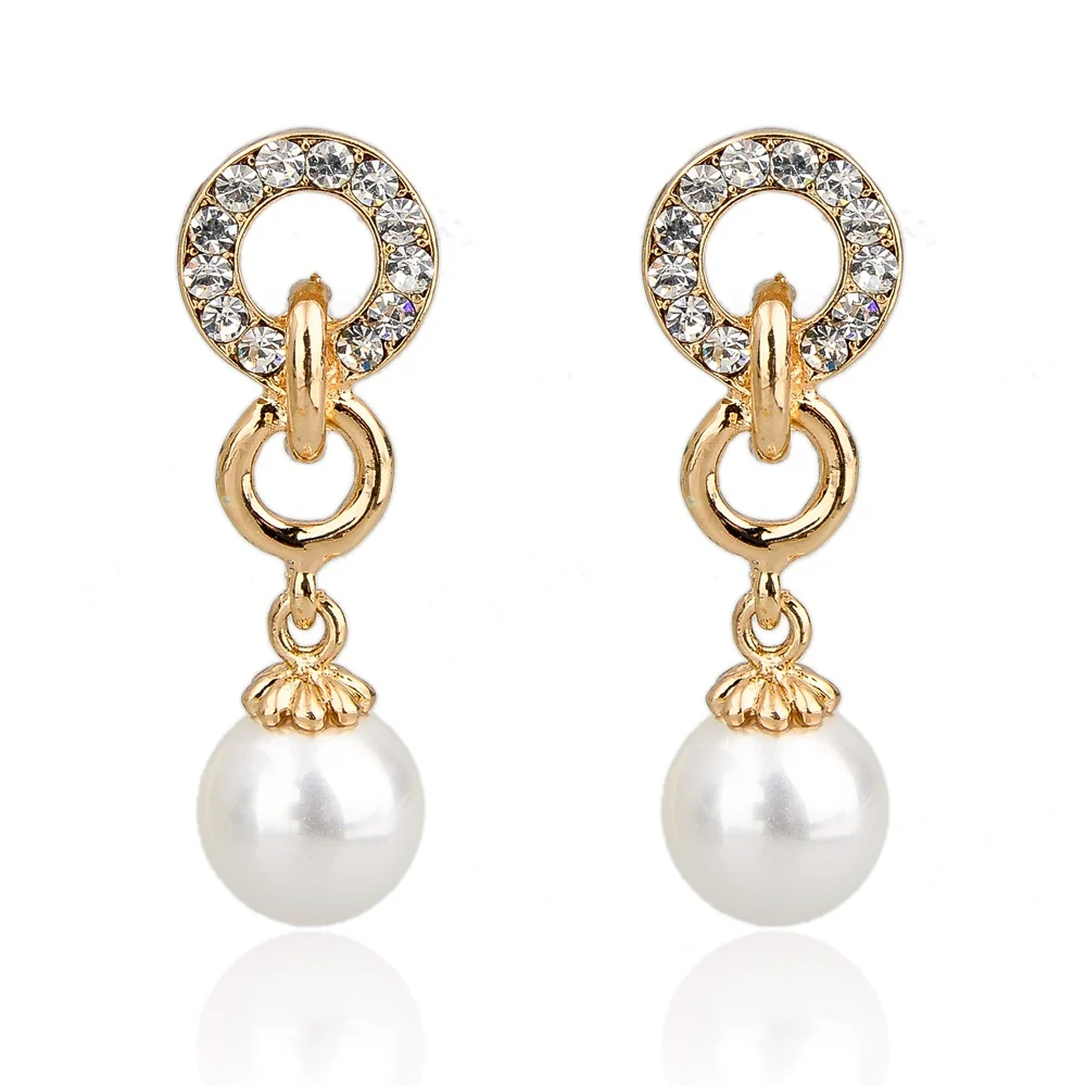 Hot Sale Gold Silver Stud Earrings For Women Multicolor Crystal Pearl Jewelry Fashion Wedding Long Earrings
Hot Sale Gold Silver Stud Earrings For Women Multicolor Crystal Pearl Jewelry Fashion Wedding Long Earrings