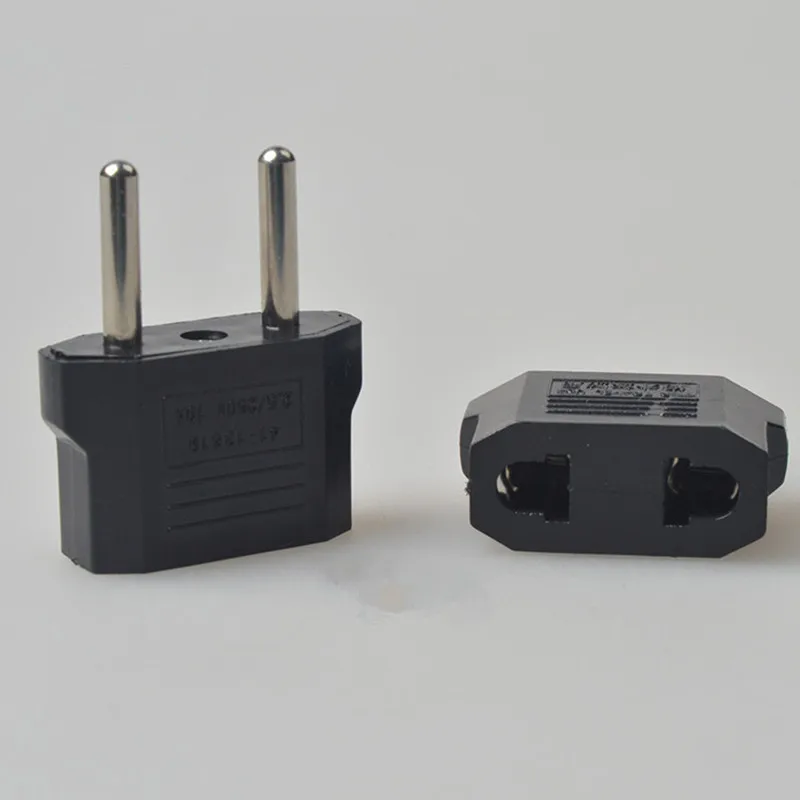 1Pcs High Quality 3X US USA to EU Euro Europe Power Jack Wall Plug Converter Travel Adapter
1Pcs High Quality 3X US USA to EU Euro Europe Power Jack Wall Plug Converter Travel Adapter