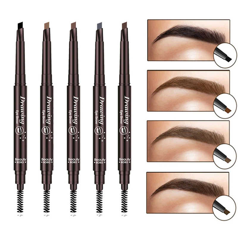 Brand EyeBrow Pencil Cosmetics Makeup Tint Natural Long Lasting Paint Tattoo Eyebrow Waterproof Black Brown Eye Brow Makeup
Brand EyeBrow Pencil Cosmetics Makeup Tint Natural Long Lasting Paint Tattoo Eyebrow Waterproof Black Brown Eye Brow Makeup