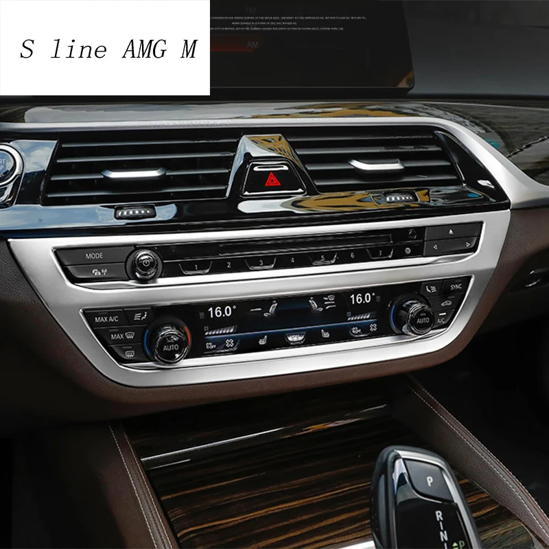 For BMW X3 G01 2018 Interior Trim Air conditioning CD Control Panel decoration frame Car Styling Stickers cover Auto accessories
For BMW X3 G01 2018 Interior Trim Air conditioning CD Control Panel decoration frame Car Styling Stickers cover Auto accessories