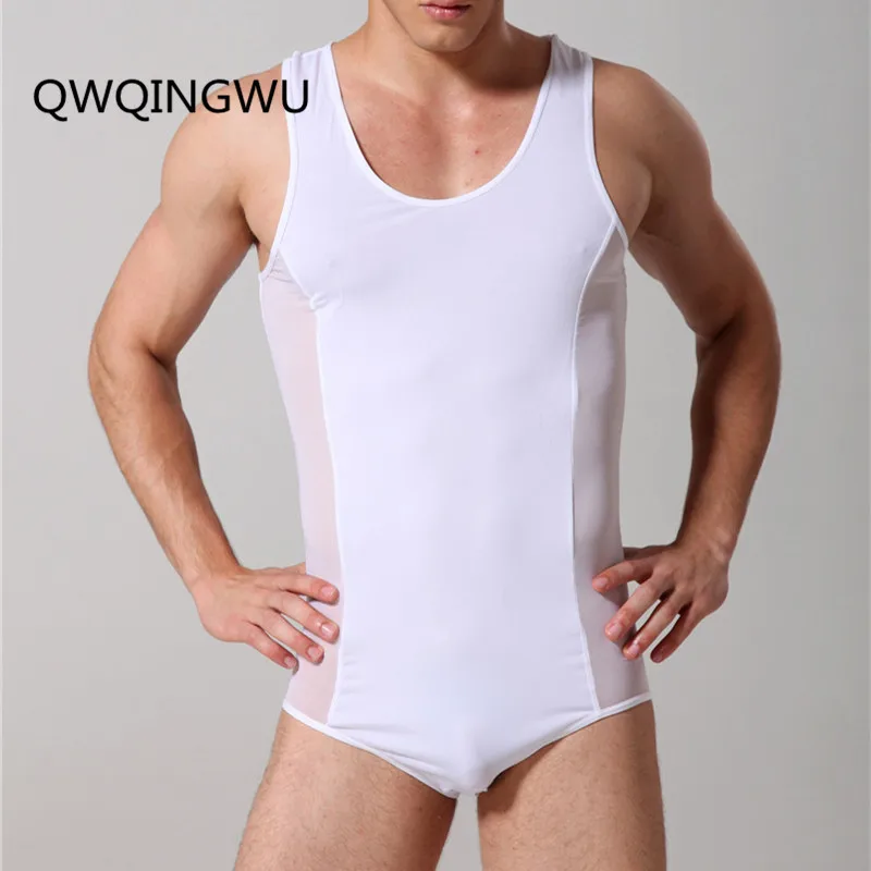 Man Undershirts Sexy Underwear Male Mesh Ice Silk Bodysuit Basic Shirts Gay Fitness Transparent Undershirts Bodywear Sleepwear
Man Undershirts Sexy Underwear Male Mesh Ice Silk Bodysuit Basic Shirts Gay Fitness Transparent Undershirts Bodywear Sleepwear