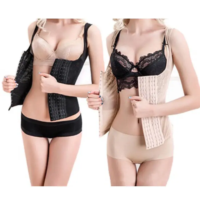 Women Ladies Body Shaper Waist Trainer Tops Black Beige Vest Underbust Corset Cincher Shapewear
Women Ladies Body Shaper Waist Trainer Tops Black Beige Vest Underbust Corset Cincher Shapewear