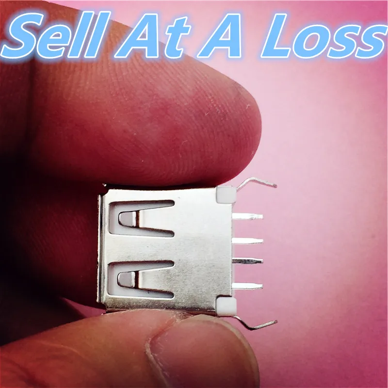 10pcs G55 USB 2.0 4Pin A Type Female Socket Connector Curly Mouth Bent Foot for Data Transmission Charging Sell At A Loss USA
10pcs G55 USB 2.0 4Pin A Type Female Socket Connector Curly Mouth Bent Foot for Data Transmission Charging Sell At A Loss USA