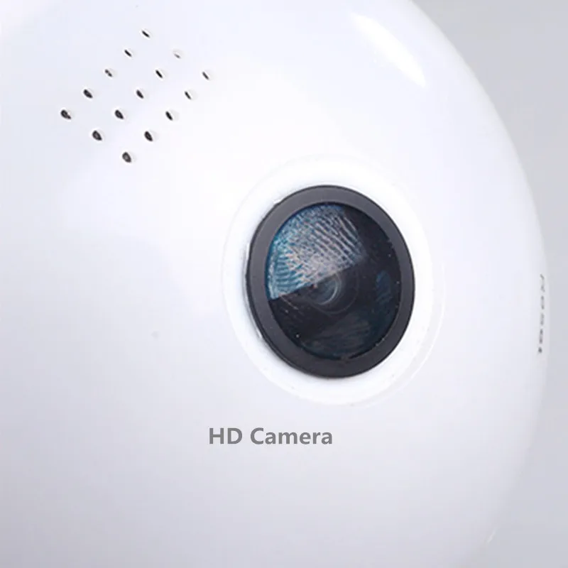 Remote Monitoring E27 Led Bulb HD Camera 360 Degree Wireless WIFI Night Vision Security Home Baby
Remote Monitoring E27 Led Bulb HD Camera 360 Degree Wireless WIFI Night Vision Security Home Baby