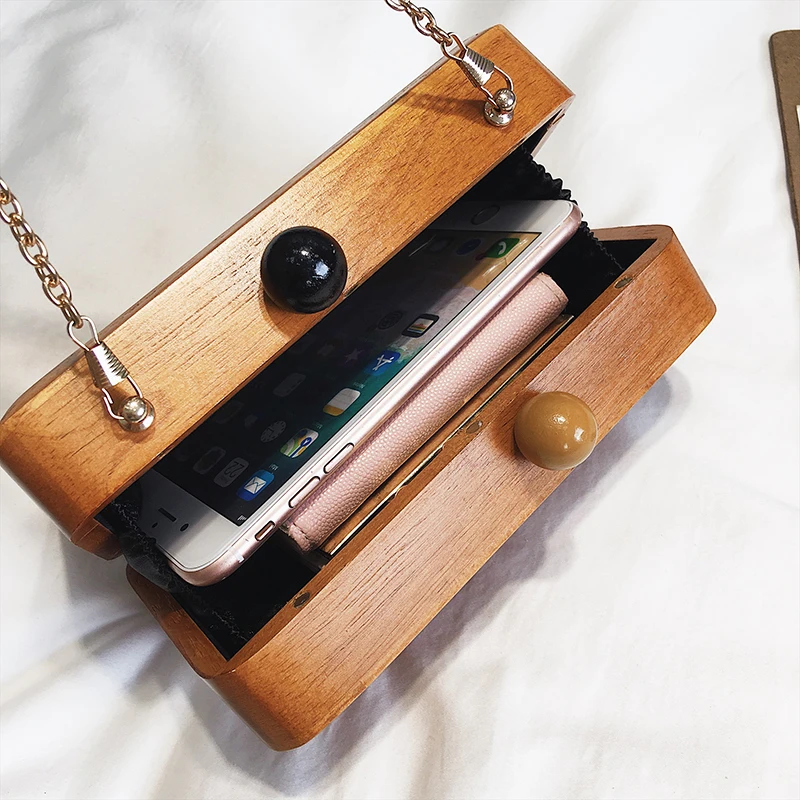 Vintage Simple Styl Wood Design Fashion Women's Party Clutch Bag Evening Bag Mini Chain Purse Female Shoulder bag Bolsa Flap
Vintage Simple Styl Wood Design Fashion Women's Party Clutch Bag Evening Bag Mini Chain Purse Female Shoulder bag Bolsa Flap