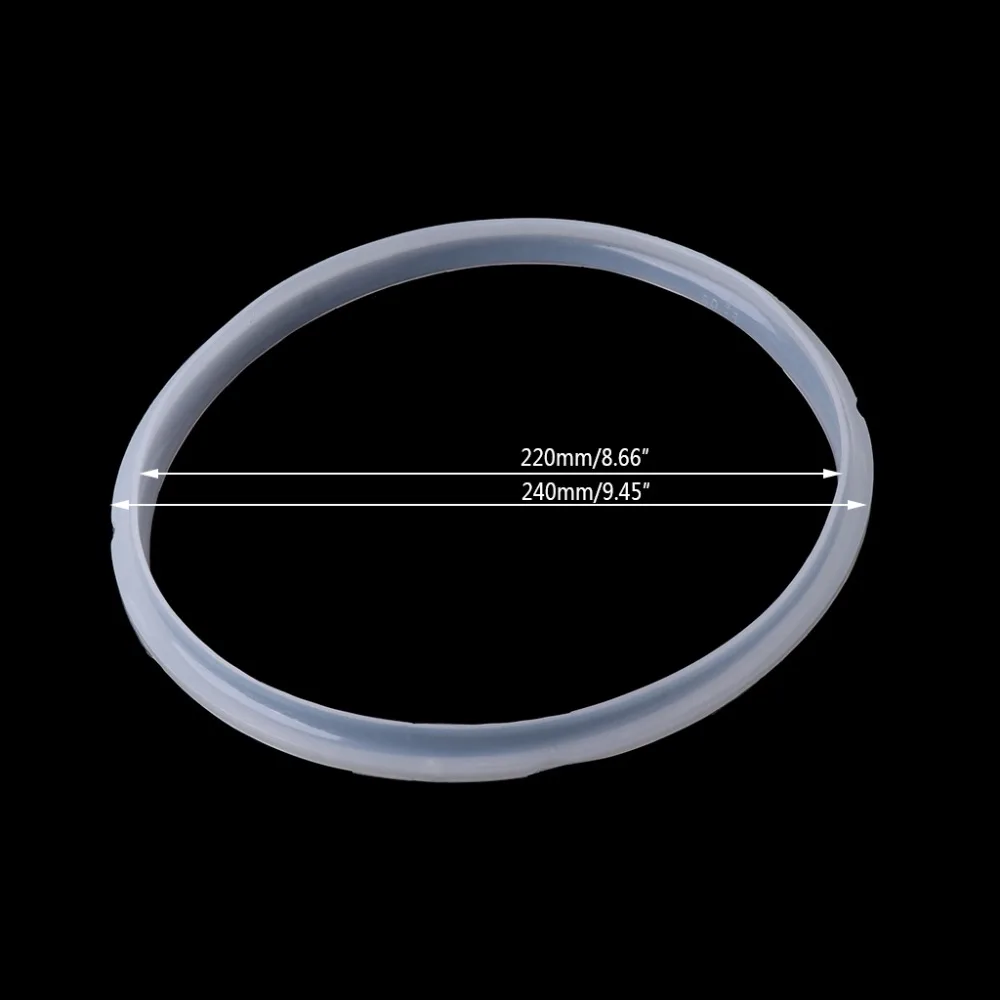 MEXI 22cm Silicone Rubber Gasket Sealing Ring For Electric Pressure Cooker Parts 5-6L
MEXI 22cm Silicone Rubber Gasket Sealing Ring For Electric Pressure Cooker Parts 5-6L