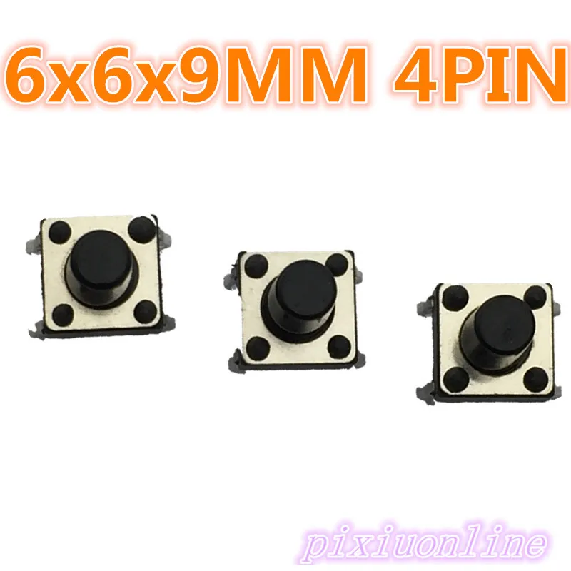 G94Y 50pcs 6x6x9MM 4PIN G94 Tactile Tact Push Button Micro Switch Direct Self-Reset DIP Top Copper The Cheapest High Quality
G94Y 50pcs 6x6x9MM 4PIN G94 Tactile Tact Push Button Micro Switch Direct Self-Reset DIP Top Copper The Cheapest High Quality