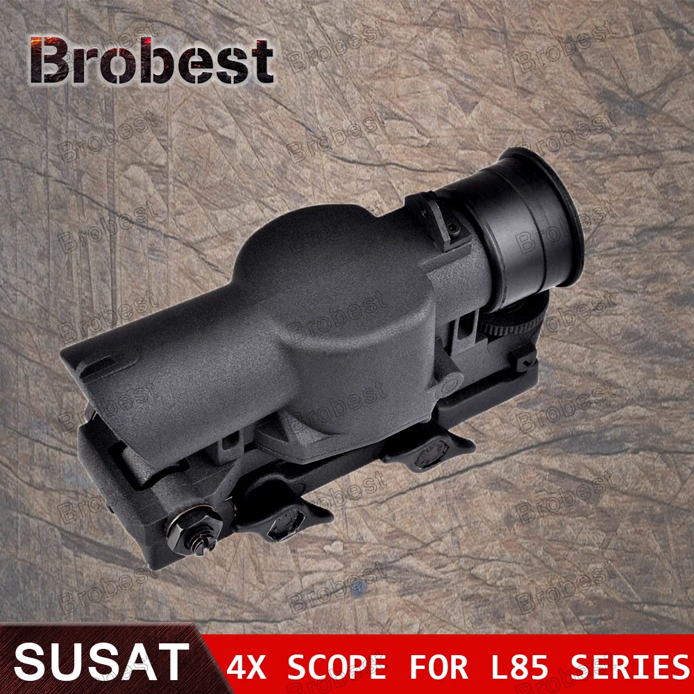 Brobest SUSAT 4X Scope For L85 Series Sight Rifle Scope Quick Detach Weaver Mount AO3038
Brobest SUSAT 4X Scope For L85 Series Sight Rifle Scope Quick Detach Weaver Mount AO3038