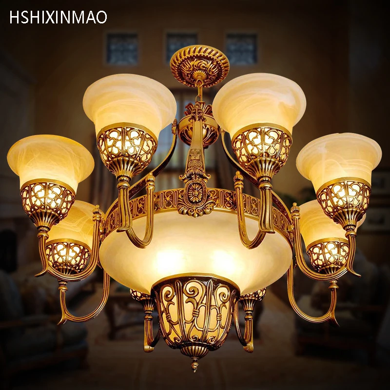 HSHIXINMAO Высококачественная Европейская ретро люстра с медным покрытием lamp8100
HSHIXINMAO Высококачественная Европейская ретро люстра с медным покрытием lamp8100