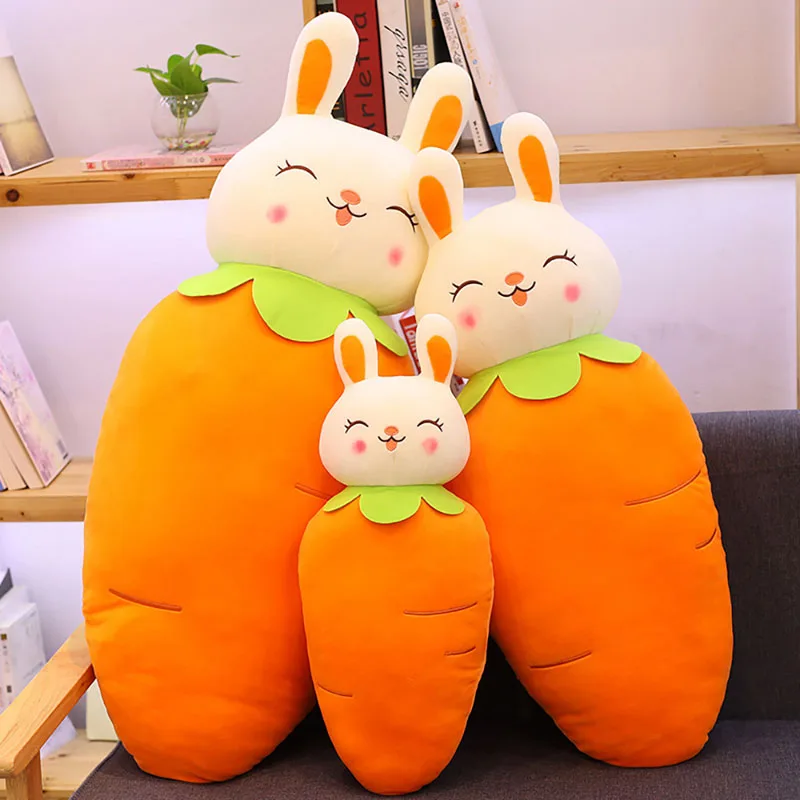 Creative Carrot Rabbit Plush Toys PP Cotton Stuffed Doll Toy Soft Plush Pillow Children Toys Girls Birthday Gifts
Creative Carrot Rabbit Plush Toys PP Cotton Stuffed Doll Toy Soft Plush Pillow Children Toys Girls Birthday Gifts