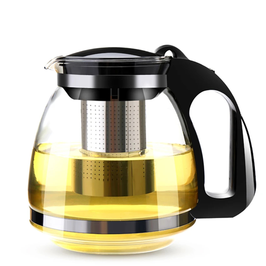 750/1500ml Handmade Teapot With Filter Heat Resistant Glass Tea Pot Infuser Stainless Steel Kettle Wholesale Tea Pots Drinkware
750/1500ml Handmade Teapot With Filter Heat Resistant Glass Tea Pot Infuser Stainless Steel Kettle Wholesale Tea Pots Drinkware