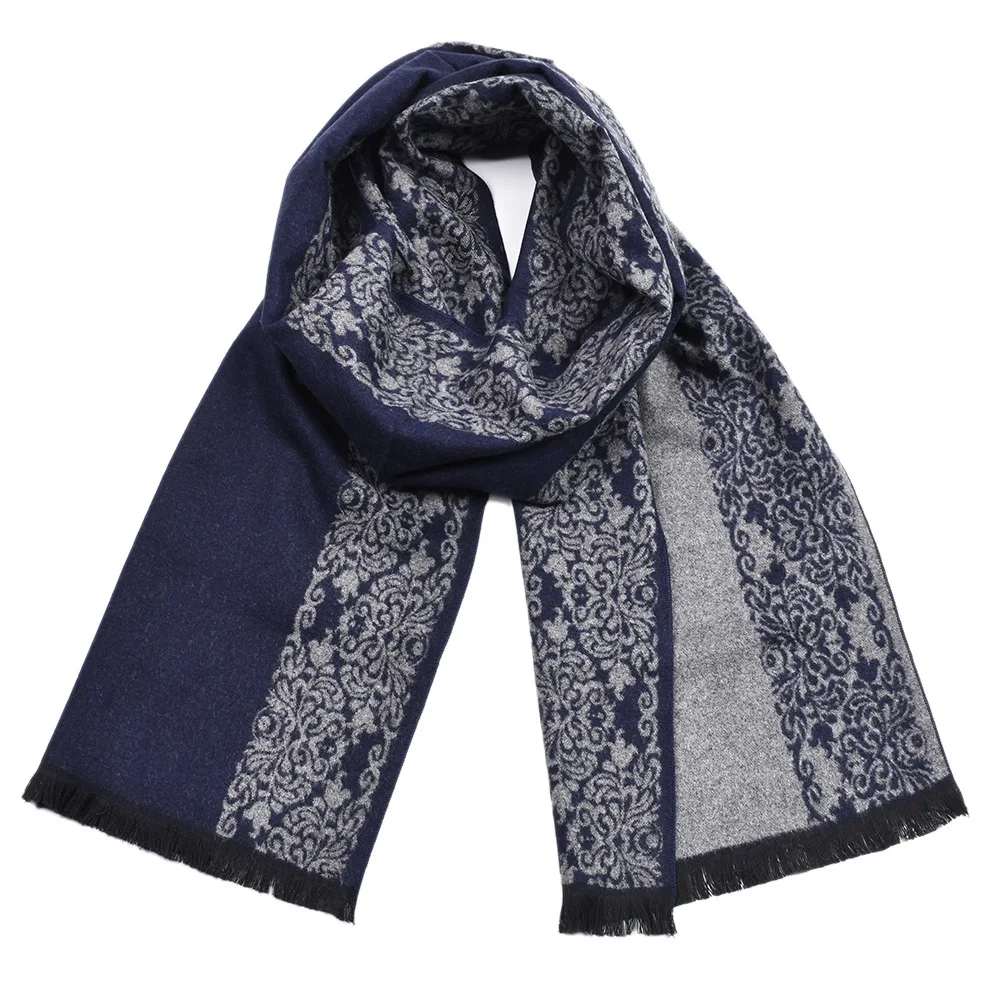 Chinese Style Blue And White Porcelain Pattern Scarf For Men Fashion Cotton Winter Warm Thick Brand Scarves With Tassels
Chinese Style Blue And White Porcelain Pattern Scarf For Men Fashion Cotton Winter Warm Thick Brand Scarves With Tassels