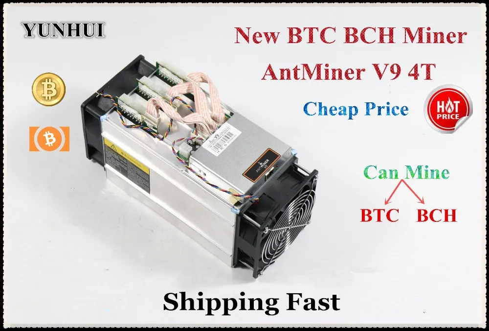 Newest AntMiner V9 4TH/S Bitcoin BCH BTC BCC Miner Without Power Supply Better Than Antminer S9 Ebit E9 Whatsminer M3
Newest AntMiner V9 4TH/S Bitcoin BCH BTC BCC Miner Without Power Supply Better Than Antminer S9 Ebit E9 Whatsminer M3