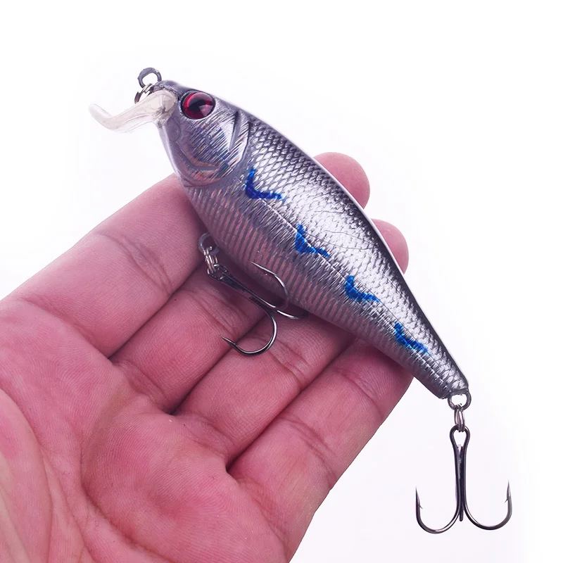 Proleurre 1pcs Minnow Fishing Wobblers 14.5g 10cm Hard Bait Bass Floating Crankbait For Carp Fishing Artificial Fishing Lure
Proleurre 1pcs Minnow Fishing Wobblers 14.5g 10cm Hard Bait Bass Floating Crankbait For Carp Fishing Artificial Fishing Lure