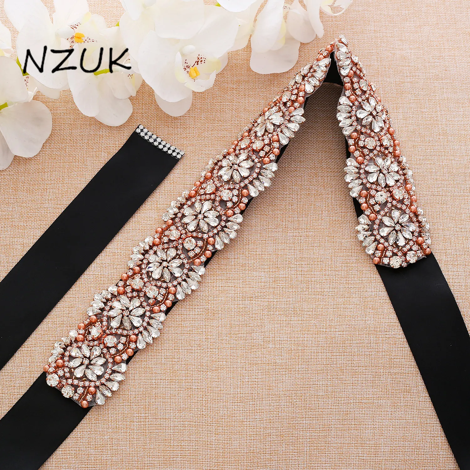 Crystal Bridal Sash Thin Rhinestones Wedding Belt Rose Gold Diamond Bridal Belt Sash For Wedding Accessories ZZY144RG
Crystal Bridal Sash Thin Rhinestones Wedding Belt Rose Gold Diamond Bridal Belt Sash For Wedding Accessories ZZY144RG