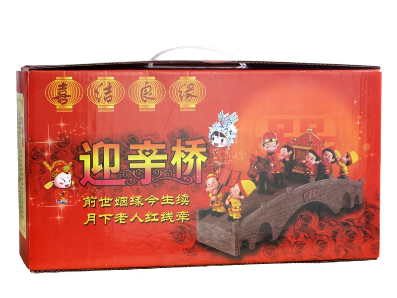 Creative wedding gifts to send girlfriends wedding supplies practical high-end festive fashion wedding Chinese ornaments crafts
Creative wedding gifts to send girlfriends wedding supplies practical high-end festive fashion wedding Chinese ornaments crafts