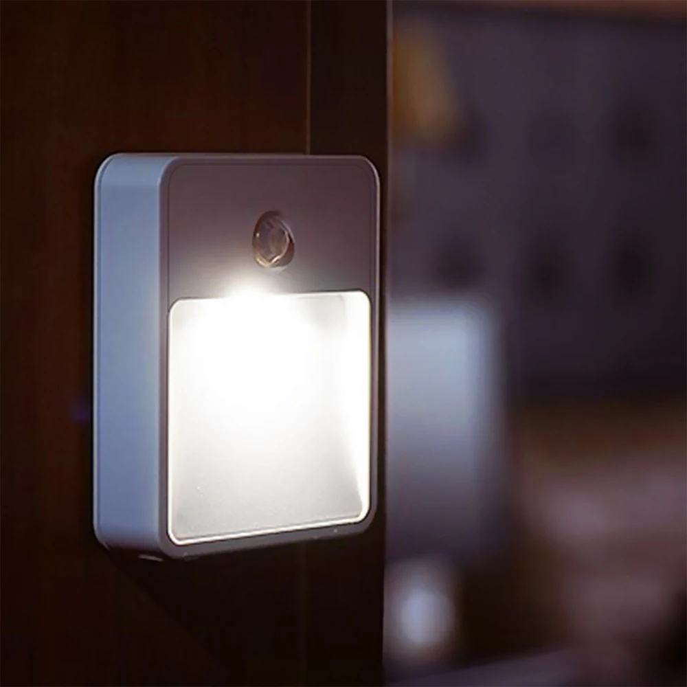 DBF Portable LED Wireless Motion Sensor Night Lights 2 LED 4*AAA Batteries Powered Porch Lamp for Hallway Pathway WC Night Light
DBF Portable LED Wireless Motion Sensor Night Lights 2 LED 4*AAA Batteries Powered Porch Lamp for Hallway Pathway WC Night Light