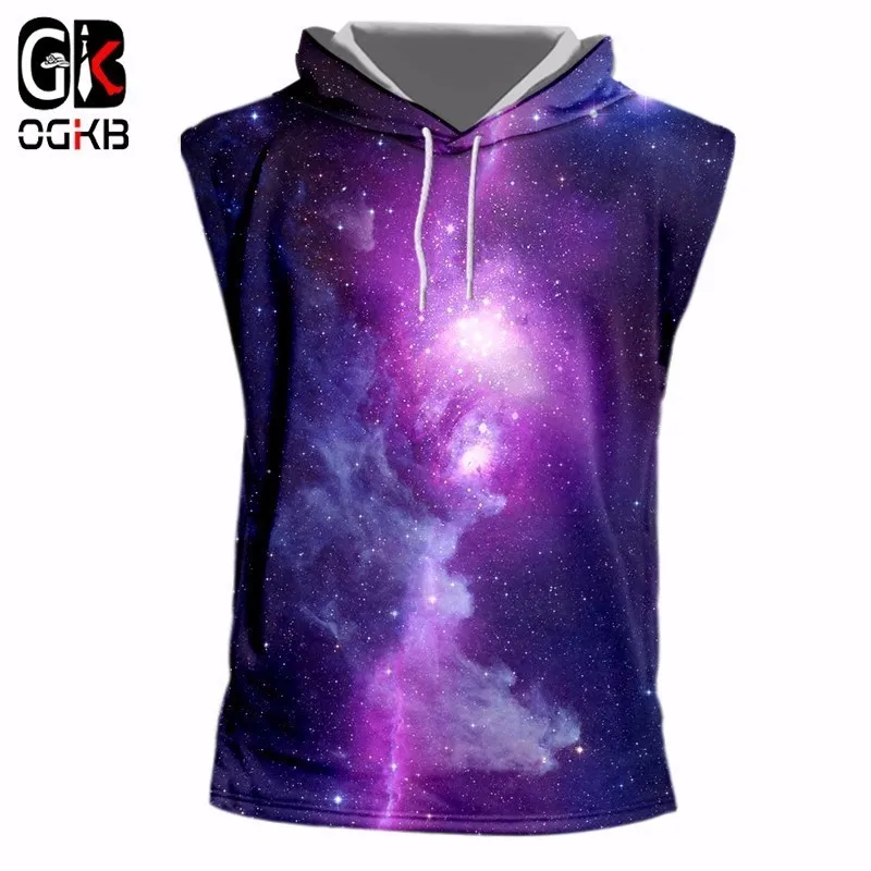 OGKB Men Tanks Summer Tops Print Purple Galaxy Space 3D Cap Tank Top Homme Fit Slim Sleeveless Hoody Pullovers Plus Size 7XL
OGKB Men Tanks Summer Tops Print Purple Galaxy Space 3D Cap Tank Top Homme Fit Slim Sleeveless Hoody Pullovers Plus Size 7XL