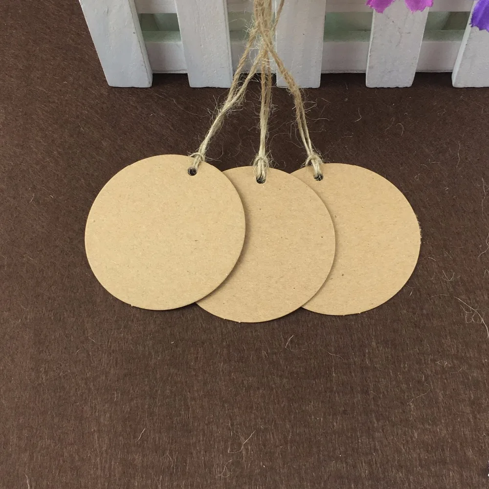 200pcs 6cm Round kraft Blank Card Wedding Decoration Kraft Gift Tags Cake Food Label Bottle Tag with 200pcs string
200pcs 6cm Round kraft Blank Card Wedding Decoration Kraft Gift Tags Cake Food Label Bottle Tag with 200pcs string