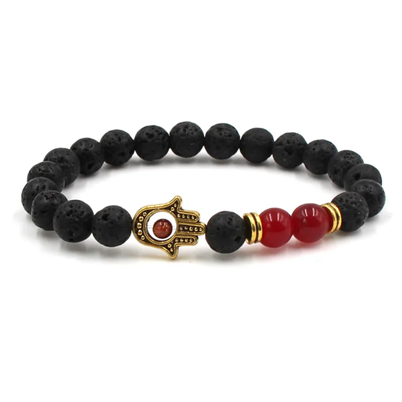 HOBBORN Trendy Hand of Fatima Beads Women Handmade Maix Natural Stone Strand Amulet Men Charm Bracelets Meditation Yoga Jewelry
HOBBORN Trendy Hand of Fatima Beads Women Handmade Maix Natural Stone Strand Amulet Men Charm Bracelets Meditation Yoga Jewelry