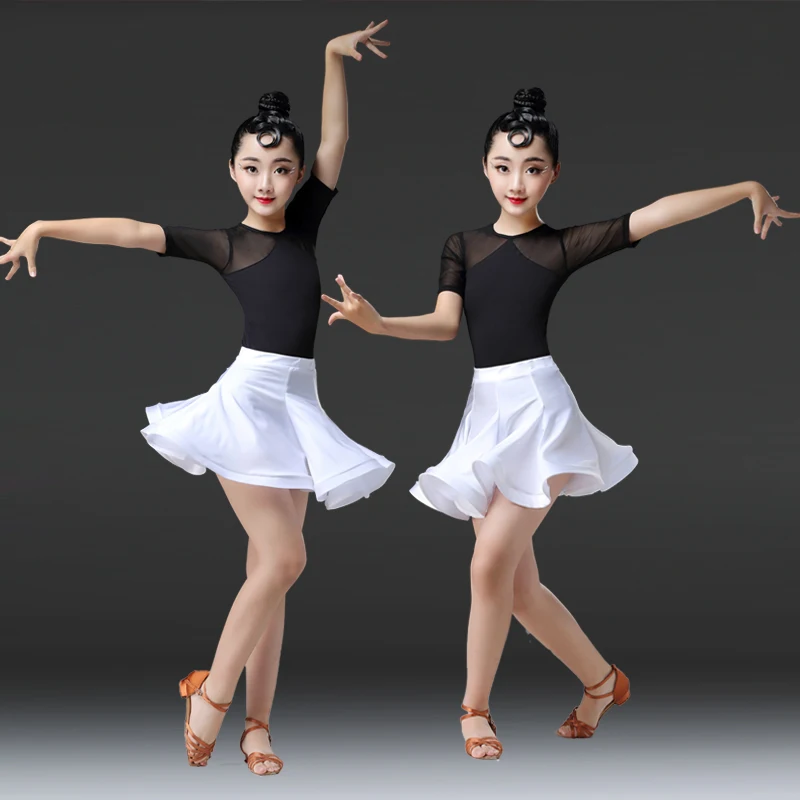 Latin Dance Practice Dress Summer Children Ballroom Dance Costumes Competition Performance Dress Salsa Rumba Cha Cha Dancewear
Latin Dance Practice Dress Summer Children Ballroom Dance Costumes Competition Performance Dress Salsa Rumba Cha Cha Dancewear