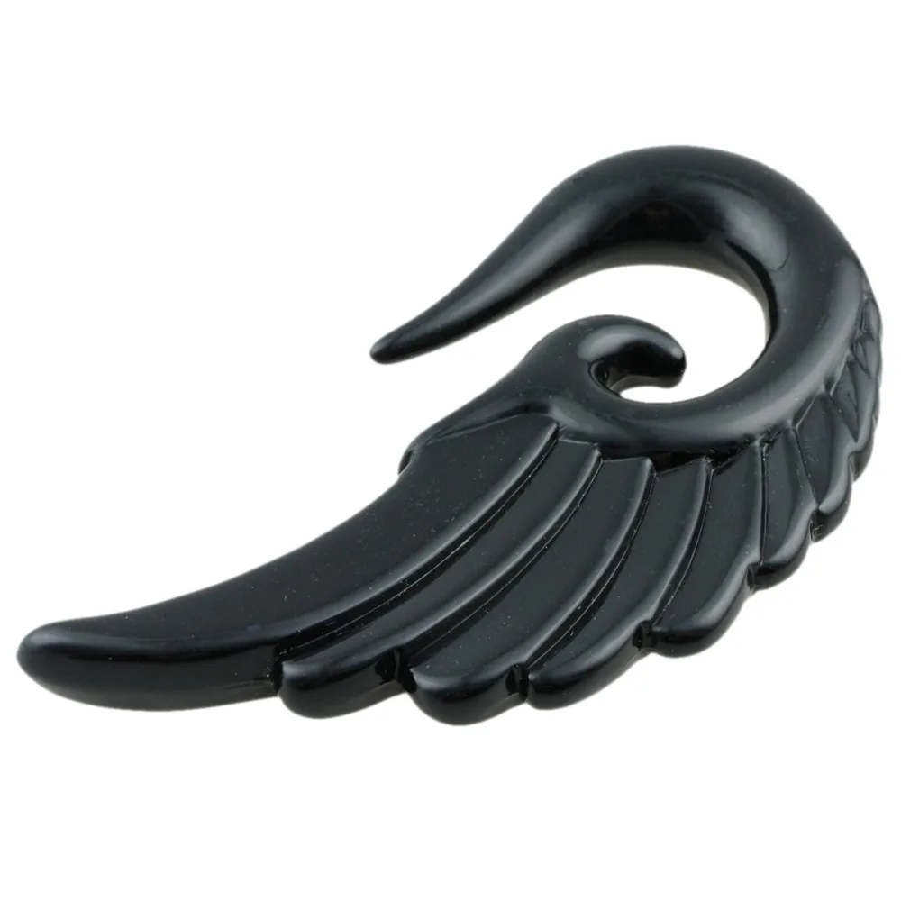 TUMBEELLUWA 1Pc Unisex Acrylic Gauges Spiral Taper Angel Wings Piercing Ear Plug Stretcher
TUMBEELLUWA 1Pc Unisex Acrylic Gauges Spiral Taper Angel Wings Piercing Ear Plug Stretcher