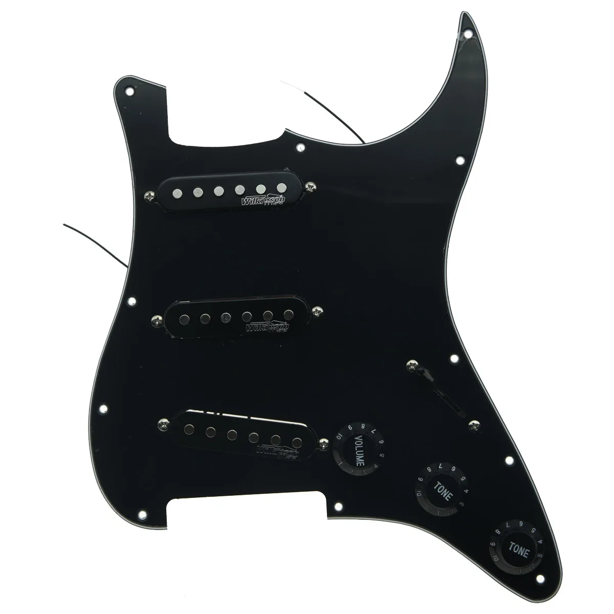 Допро нагруженный гитарный пикастр с предпроводным пикапом Wilkinson ST Pickguard
