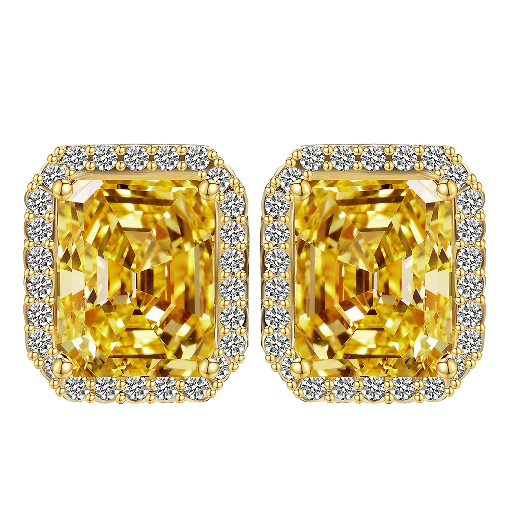 VNFURU Imitation Stud Earring Square Zircon CZ Yellow Earring Jewelry Bridal 2019 Women Lovely Cute New Fashion Classic Ear Gift
VNFURU Imitation Stud Earring Square Zircon CZ Yellow Earring Jewelry Bridal 2019 Women Lovely Cute New Fashion Classic Ear Gift