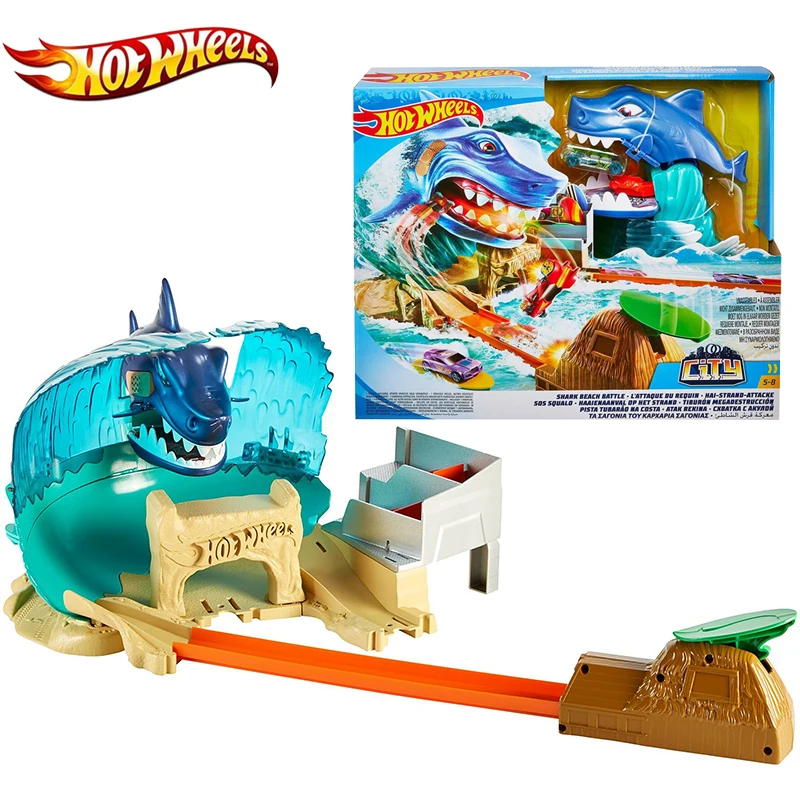 Hot Wheels City Series Shark Beach Battle Play Set Kid Track Toy Diecast Super Car Connectable FNB21 For Birthday Christmas Gift
Hot Wheels City Series Shark Beach Battle Play Set Kid Track Toy Diecast Super Car Connectable FNB21 For Birthday Christmas Gift