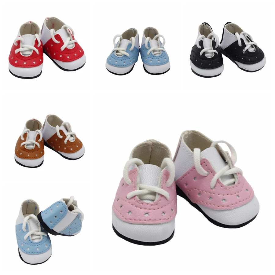 New Fashion 5cm PU Leather Doll Princess Shoes for BJD Dolls Lace Mini Toy Shoes 1/6 Bjd Snickers For Russian Doll Accessories
New Fashion 5cm PU Leather Doll Princess Shoes for BJD Dolls Lace Mini Toy Shoes 1/6 Bjd Snickers For Russian Doll Accessories