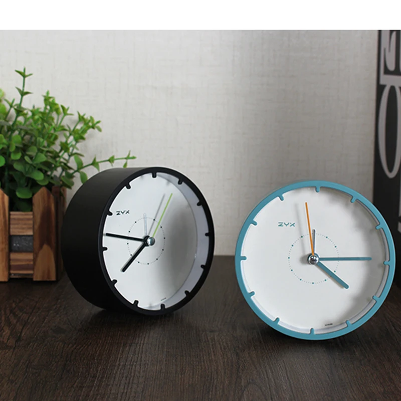 Korean Style Lovely Brief Plastic ABS Desktop Needle Alarm Clock Luminous Bedroom Student Despertador Art Decoration Friend Gift
Korean Style Lovely Brief Plastic ABS Desktop Needle Alarm Clock Luminous Bedroom Student Despertador Art Decoration Friend Gift