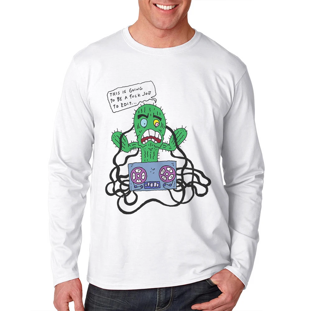 New Arrival Mens T-Shirt Hipster Long Sleeve Cactus Printed Tops Man Tee Shirts Fashion Cotton Men T Shirts Camiseta Para Hombre
New Arrival Mens T-Shirt Hipster Long Sleeve Cactus Printed Tops Man Tee Shirts Fashion Cotton Men T Shirts Camiseta Para Hombre