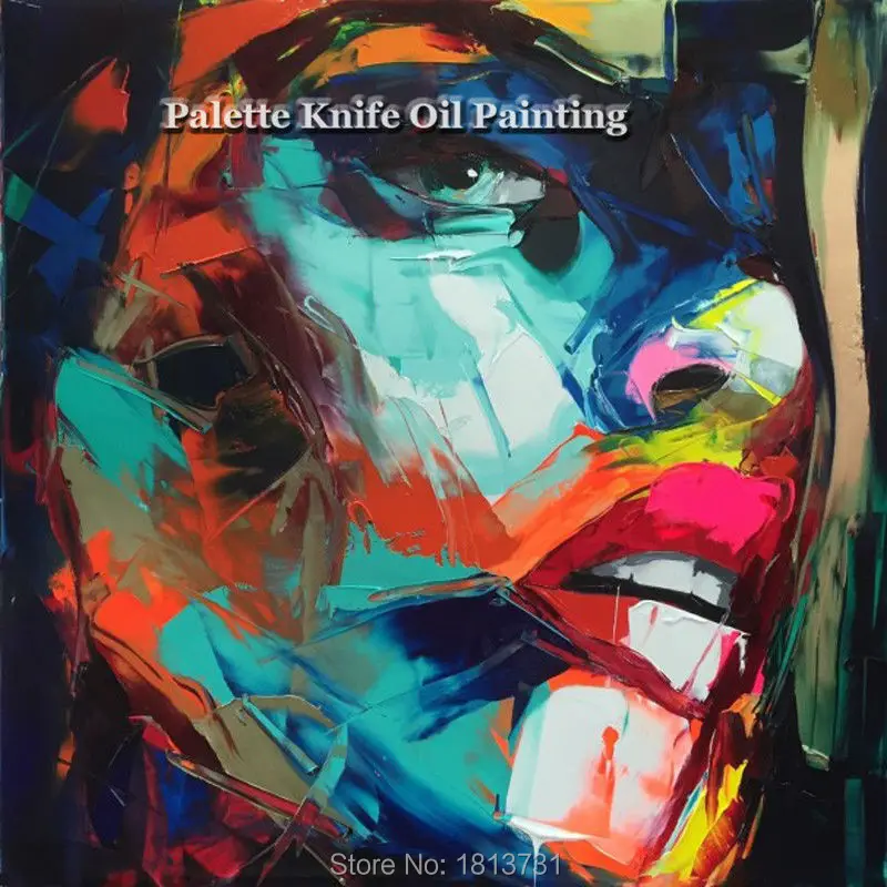 Hand painted Francoise Nielly Palette knife portrait Face Oil painting Character figure canva wall Art picture15-52
Hand painted Francoise Nielly Palette knife portrait Face Oil painting Character figure canva wall Art picture15-52