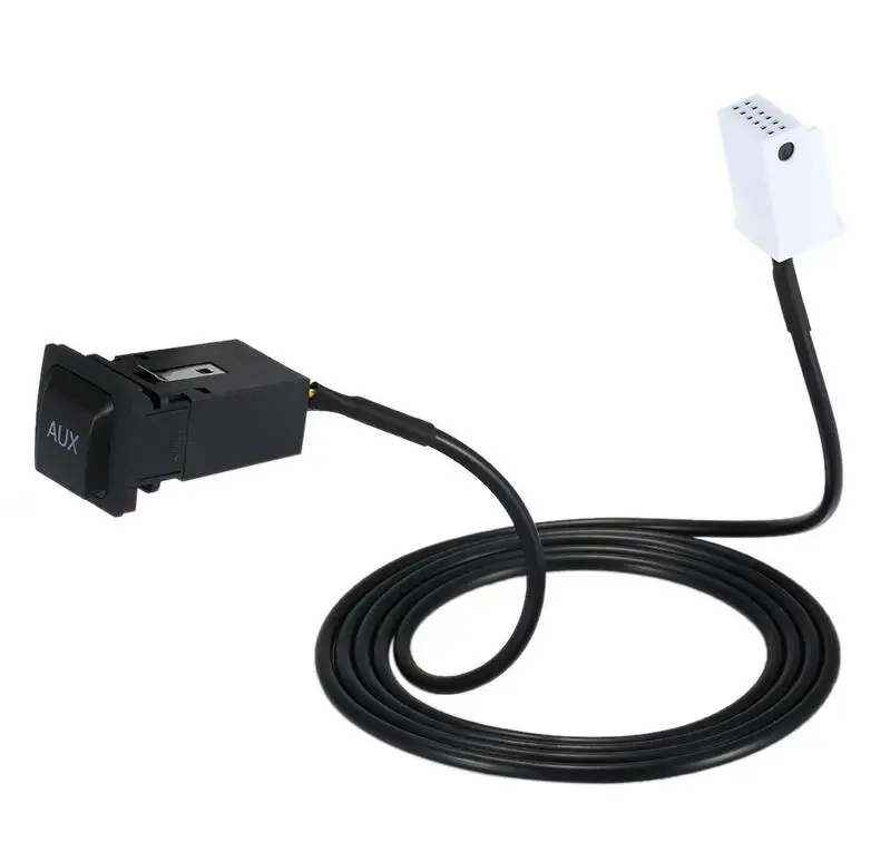 Адаптер на вход Aux для Volkswagen VW GOLF MK6 JETTA MK5 RCD510 RNS510 5KD 035 724|aux input adapter|car aux adaptercar |