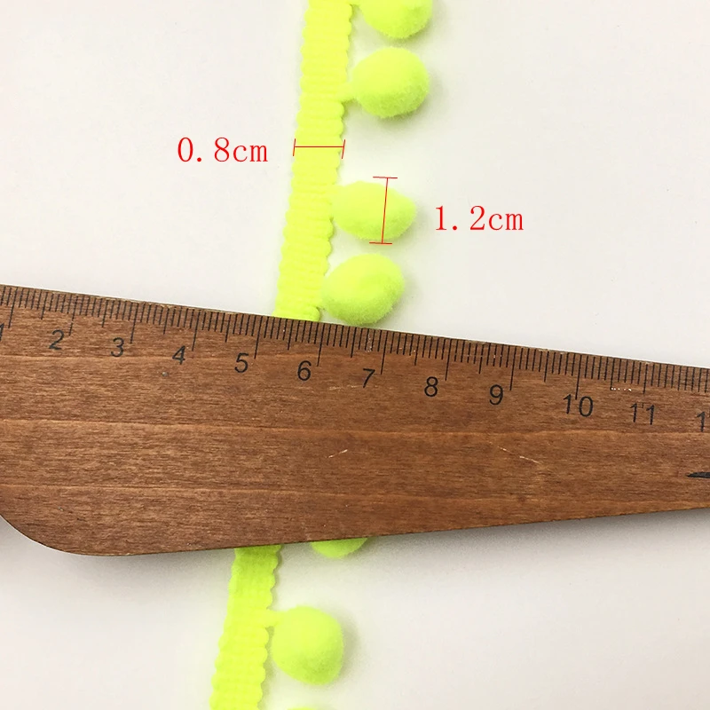 1 ярд помпонов для шитья аксессуары кружевная лента с бахромой вязаная ткань
