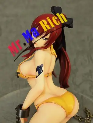 Аниме X PLUS Фея хвост Эрза алый сексуальный 13 см ПВХ фигура фигурка|pvc figure|erza scarletfairy