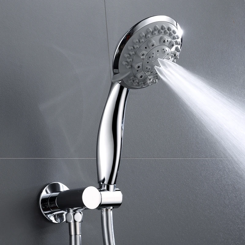 High Quality 7 Modes Hand Hold Shower Set Chrome Plated Rain Shower Head Sparyer With Brass Holder and Hose Free Shipping
High Quality 7 Modes Hand Hold Shower Set Chrome Plated Rain Shower Head Sparyer With Brass Holder and Hose Free Shipping
