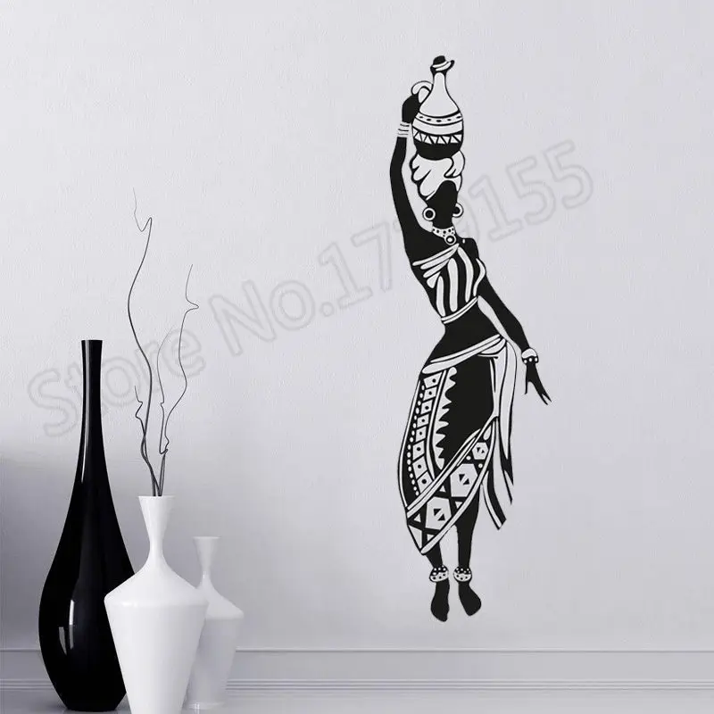 YOYOYU Wall Decal African Girl Wall Decal Living Room Vinyl Removable Wall Sticker Tribal African Woman Interior Art Decor ZW270
YOYOYU Wall Decal African Girl Wall Decal Living Room Vinyl Removable Wall Sticker Tribal African Woman Interior Art Decor ZW270