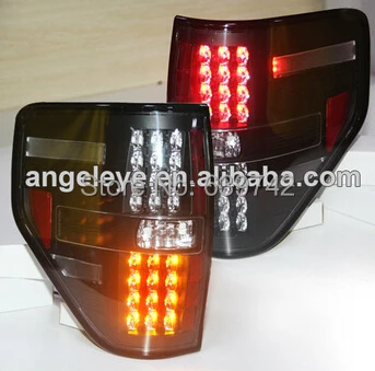 For Raptor F150 LED Tail Light for FORD 2008-2014 year SN Black Housing