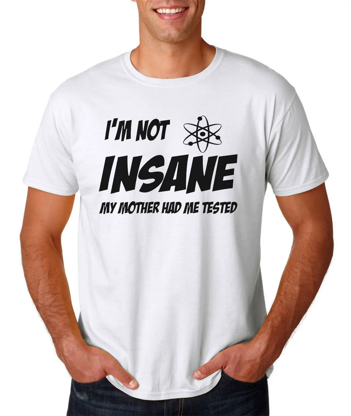 I'm Not INSANE My Mother Had Me Tested T-Shirt Sheldon Cooper Clothing Tops Hipster Fashion Top Tee T Shirt
I'm Not INSANE My Mother Had Me Tested T-Shirt Sheldon Cooper Clothing Tops Hipster Fashion Top Tee T Shirt