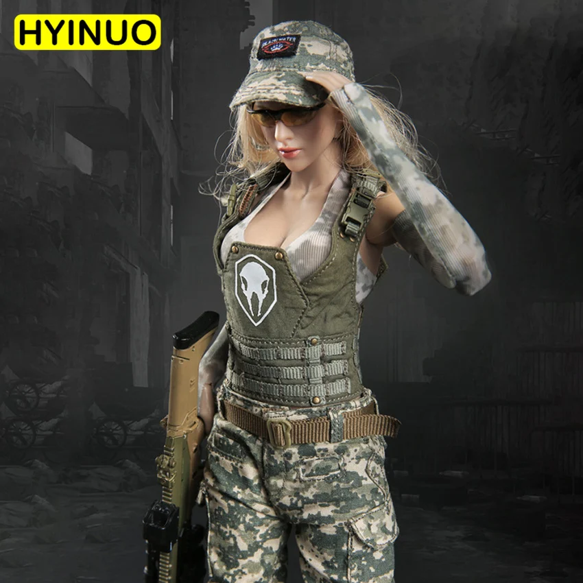 2 Models 1/6 Scale FG048 Female Sexy Tactical Women Gunner Clothes Clothing Suit Set Model for 12''Action Figure Body
2 Models 1/6 Scale FG048 Female Sexy Tactical Women Gunner Clothes Clothing Suit Set Model for 12''Action Figure Body
