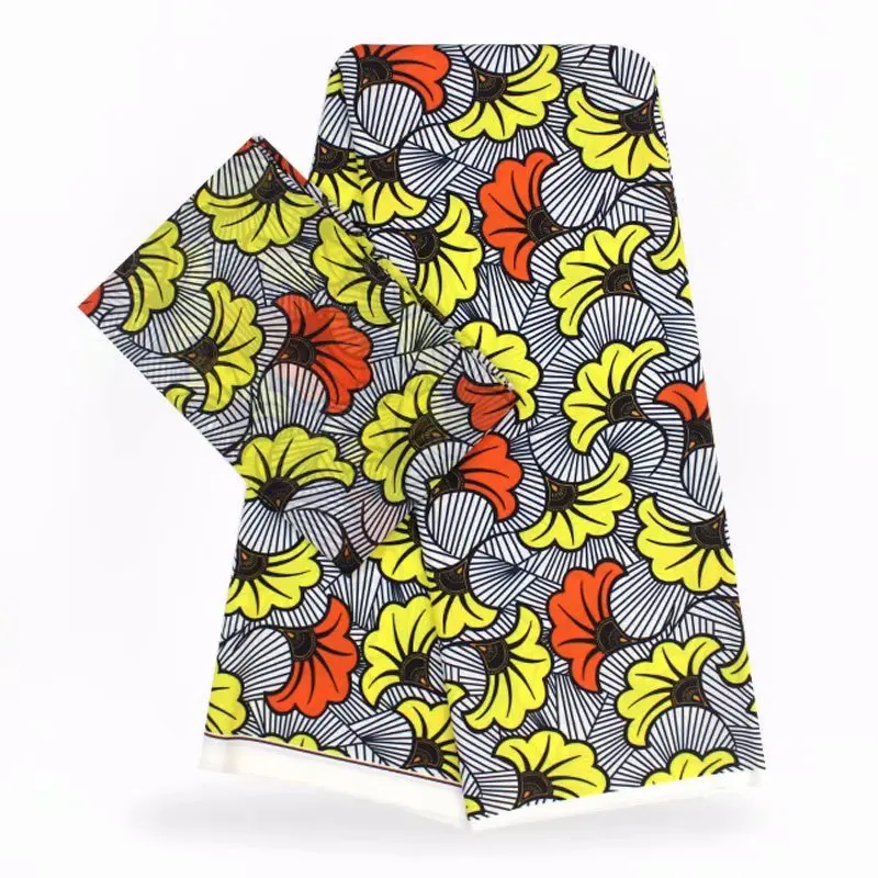 wedding wholesale imitated silk fabric digital printed fabric ankara African wax pattern 4 yards audel fabric +2 yards chiffon
wedding wholesale imitated silk fabric digital printed fabric ankara African wax pattern 4 yards audel fabric +2 yards chiffon