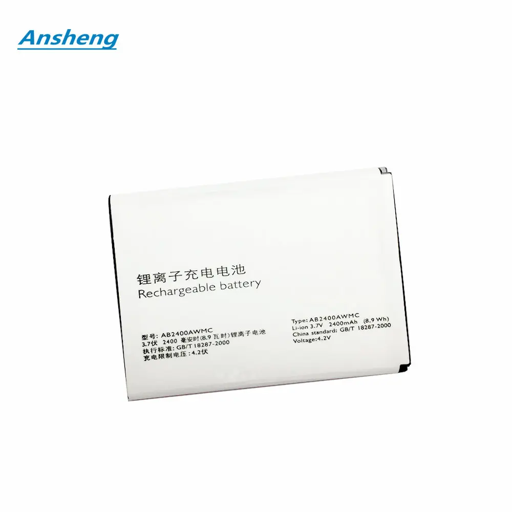 Original 3.7V 2400mAh AB2400AWMC Battery For PHILIPS Xenium W732 W736 W832 D833 W6500 W737 Smartphone
Original 3.7V 2400mAh AB2400AWMC Battery For PHILIPS Xenium W732 W736 W832 D833 W6500 W737 Smartphone