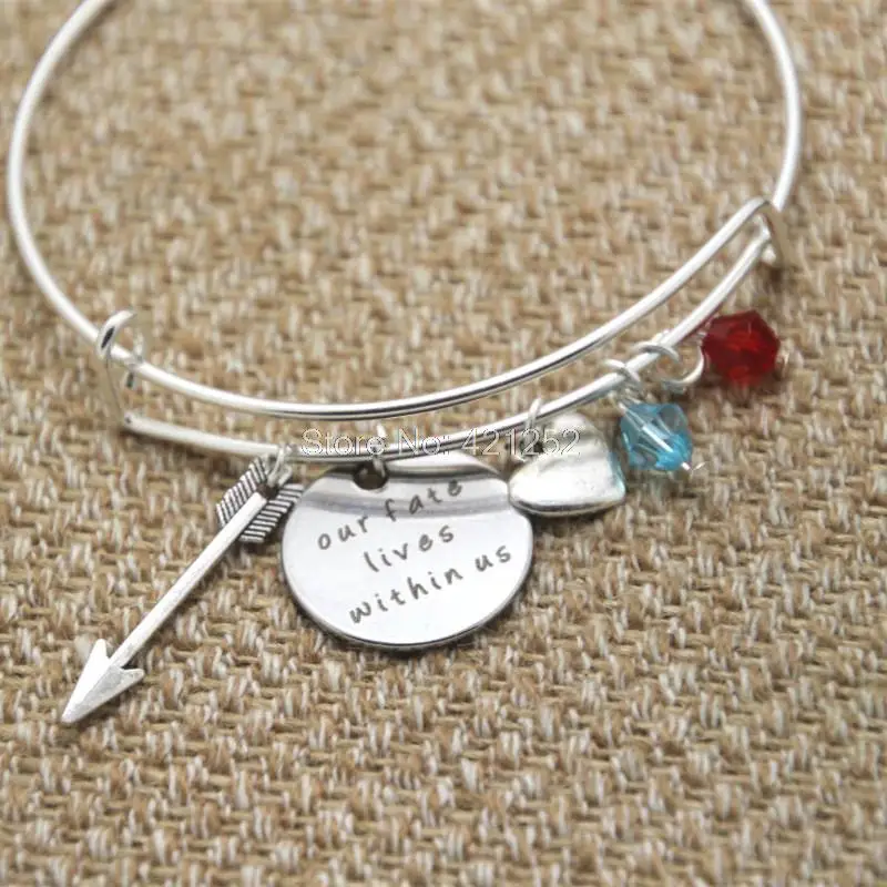 12pcs Brave Inspired bracelet Merida Our fate lives within us Silver tone crystals women or girls bangles
12pcs Brave Inspired bracelet Merida Our fate lives within us Silver tone crystals women or girls bangles